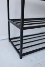 Купити Банкетка для взуття 70×30 см – Велюр | Салон Меблів Колібрі