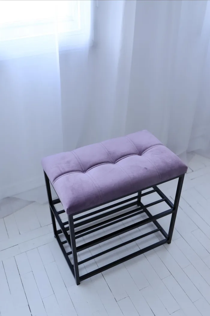 Купити Банкетка для взуття - Велюр - 50*30 см
